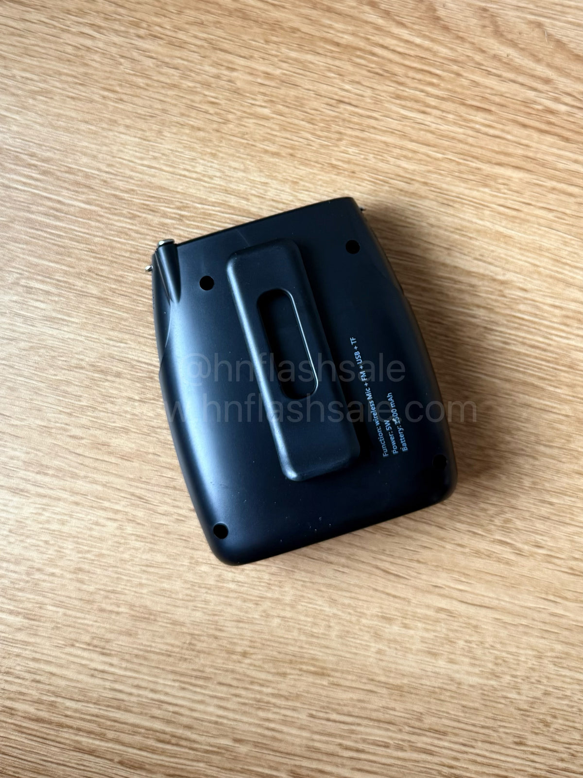 Micrófono amplificador de voz recargable