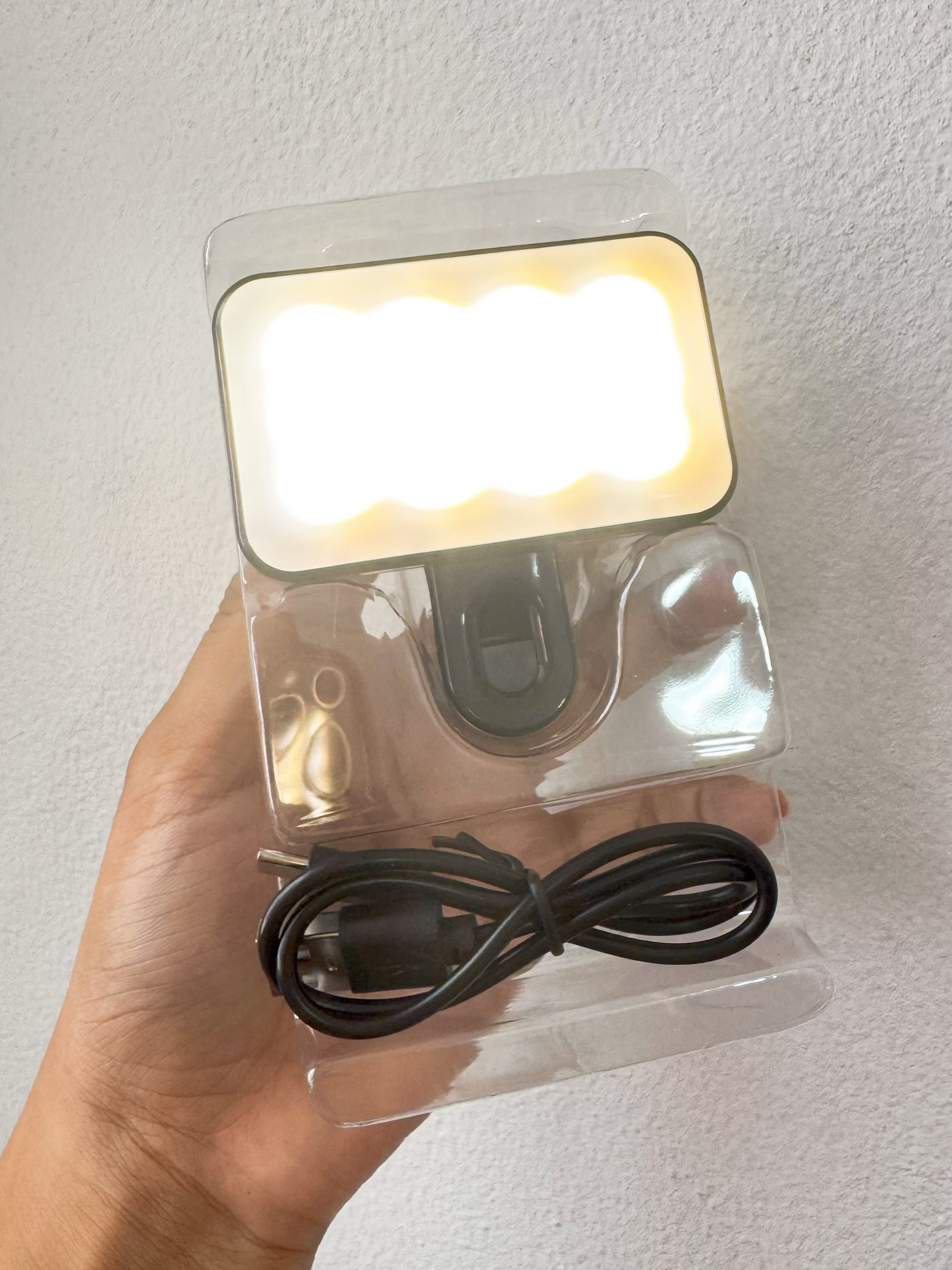 Cubo de luz portátil recargable