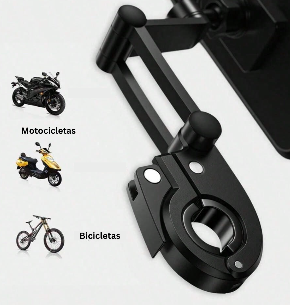 Soporte de teléfono impermeable para ciclistas