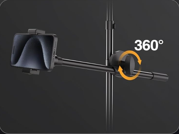 Soporte de telefono para tripode